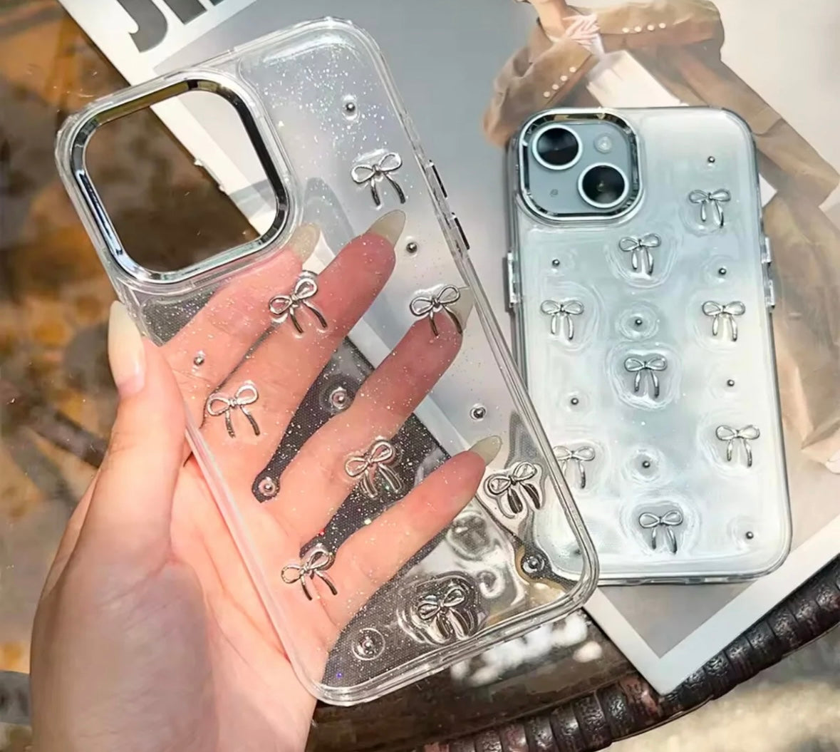 Casevera Aura™ Crystal Clear Luxury Case – Anti-Yellow & Shockproof for iPhone 13 / 14 / 15 Series